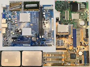 LotAuction MotherBoards/Cpu's Test/Parts/Good- Amd Athlon+Sempron,BOXER/HStar/Hp - Picture 1 of 24