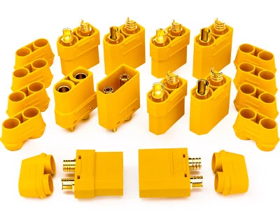 XT90 Stecker + Buchse, 5 Paar (10 Stück), Original Amass - Bild 1 von 4