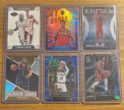 ENORME lote de Cleveland Cavaliers! ¡Guirnalda LeBron Mitchell Mobley! SPs y novatos! Foto 1 de 4