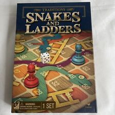 Traditions Snakes and Ladders Board Game fun family classic