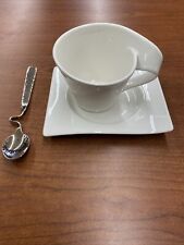 Villeroy & Boch 1748 Luxembourg Coffee Cup Mug With Plate & Spoon Free Shipping