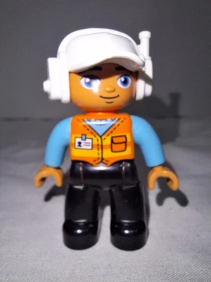 LEGO DUPLO 10991 Truck & Excavator Construction Worker Figure 3” - Image 1 of 2