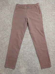 Lululemon Commission Pants Men's 30x32 Slim Fit Stretch Pink Chino *See Desc* - Picture 1 of 13