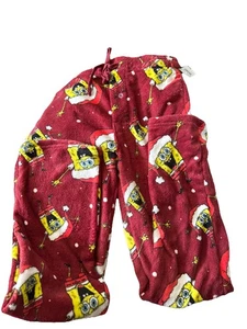 SpongeBob SquarePants Christmas Sleep Lounge Pants Small Pajamas New C1 - Picture 1 of 3