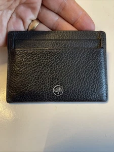 Cartera de identificación Mulberry tarjetero de cuero negro... YVM. - Imagen 1 de 20