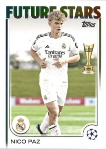 Nico Paz - 2024-25 Topps Flagship UCC - Future Stars #14 - Bild 1 von 2