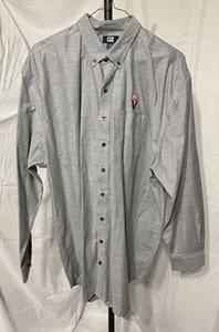 Cutter & Buck Mens  Virginia Tech Long Sleeve Button Down Shirt 2XL Tall - Picture 1 of 15