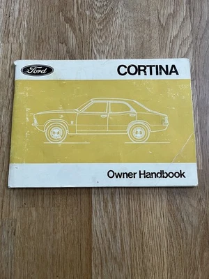 FORD CORTINA OWNERS DRIVERS HANDBOOK GUIDE BOOK Mk3 1970-1976 - Image 1 of 4