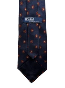 Vintage Lauren Ralph Lauren Polo Necktie 100% Silk Made In U.S.A. 57” - Picture 1 of 6