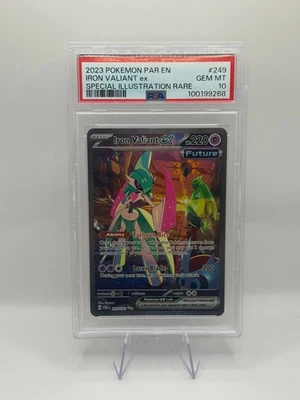 POKEMON IRON VALIANT EX PARADOX RIFT SIR 249 PSA 10 GEM MINT INVEST - Image 1 of 2