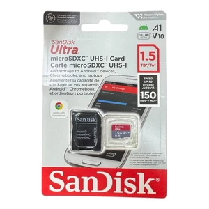 SanDisk Ultra 1,5TB Class 10 microSDXC UHS-I Speicherkarte - Brandneu! - Bild 1 von 2