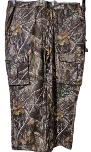 Realtree Camouflage Pants Men's XXLarge 44-46 Button Cargo Pockets Flex Fabric - Picture 1 of 18