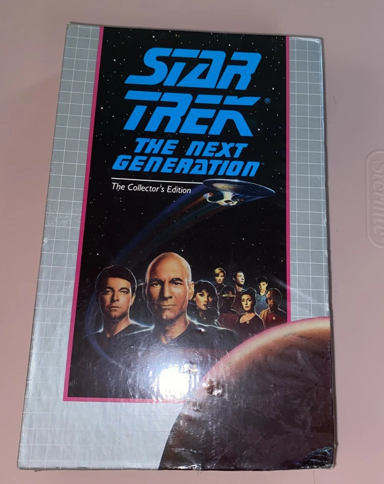 STAR TREK THE NEXT GENERATION 2 IN 1 COLLECTOR'S EDITION VHS MINT-SEALED - Image 1 of 4