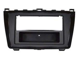 Einbaurahmen DIN Autoradio für Mazda 6 (2008-) schwarz glänzend - Bild 1 von 1