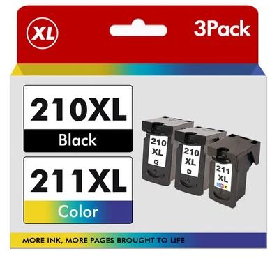 PG-210XL CL-211XL Ink compatible for Canon PIXMA iP2700 2702 MP495 480 270 240 - Image 1 of 4