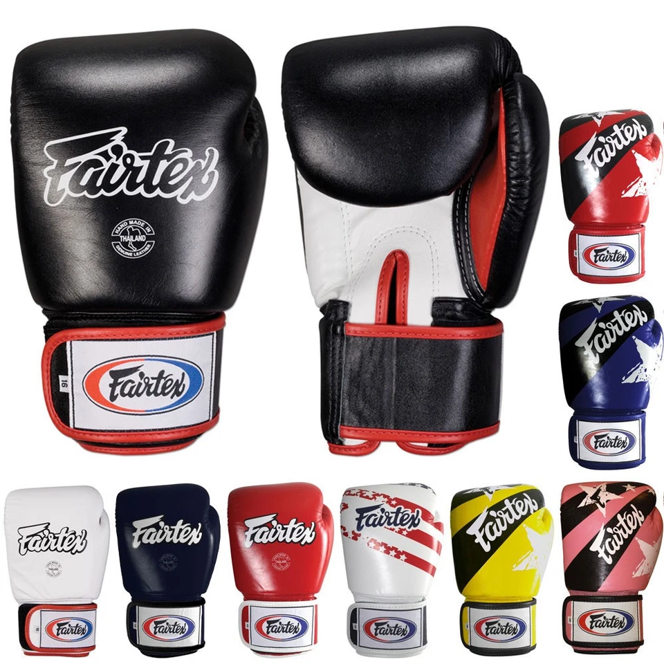 Guantes de combate Fairtex estilo Muay Thai Foto 1 de 1
