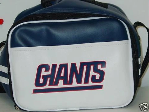 NFL New York Giants Lunch Bag Cooler (Vinyl) NEW Cover