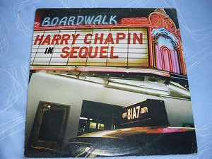 HARRY CHAPIN IN SEQUEL BOARDWALK Inner Lyric Sleeve FW 36872 VINYL LP Album - Picture 1 of 5
