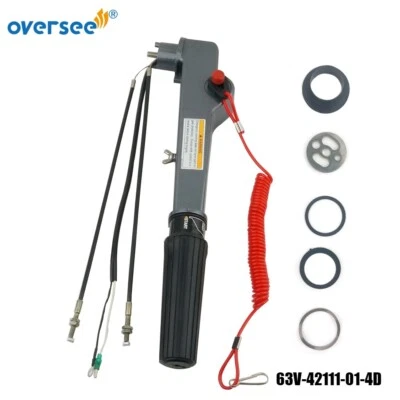 63V-42111-01-4D Steering Handle Assy For Yamaha Outboard Parsun T15-01020001 - Image 1 of 4