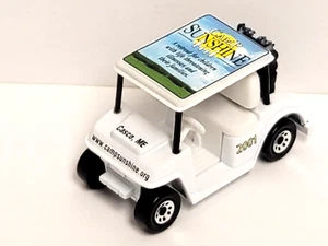 2001 MATCHBOX - GOLF CART - LIMITED EDITION  - CAMP SUNSHINE TAMPO - NEAR MINT - Picture 1 of 7