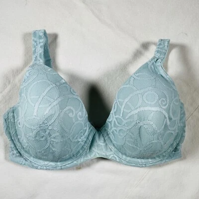 Sujetador push-up supersuave de encaje forrado Victoria's Secret Body by Victoria 36D Seafoam Foto 1 de 4
