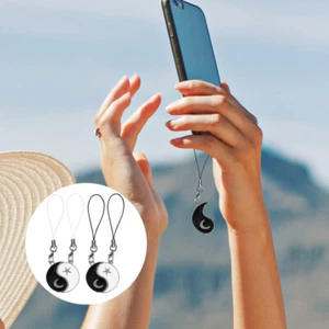 2 Pairs Lovers Phone Accessories Charm Couples Matching Case Charms - Zdjęcie 1 z 12