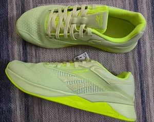 Reebok Nano X4 Astro Lime Volt Fitnessstudio Sport Training gepolstert Cross Fit Trainer 9,5 - Bild 1 von 22