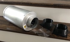 Antminer Airflow Noise Reducer 4x12" Silencer D3 L3+ S9 Miner & 2 Fan Shrouds