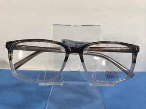 NEW CHELSEA MORGAN CM 202211 BROWN BLUE DESIGNER EYEGLASSES FRAMES 56-16-140 - Picture 1 of 7