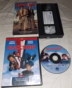 Tommy Boy VHS & Black Sheep DVD - Picture 1 of 8
