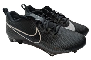 Nike Vapor Edge Speed 360 2 Football Cleats Black Smoke Gray Sz 12.5W FN7763-003 - Picture 1 of 8