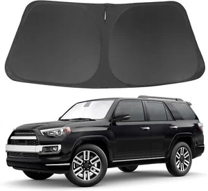 For 10-25 Toyota 4Runner Car Front Windshield Sun Shade Foldable UV Block Cover - Picture 1 of 12