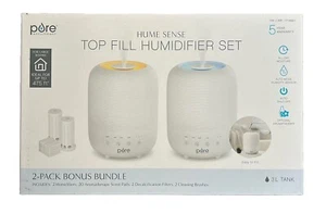 Pure Enrichment Top Fill Humidifier Set Bundle, 2-Pack - Picture 1 of 4