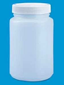 Plastic Wide Mouth STRAIGHT SIDE JAR 8 OUNCE/OZ Food Liquid Beauty HDPE FDA BPA - Picture 1 of 1