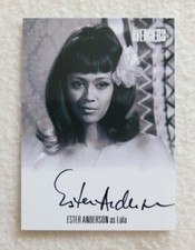 Unstoppable Cards The Avengers Complete Coll. Ester Anderson Autograph Card 