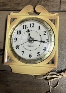 Reloj de pared eléctrico vintage Westclox modelo S13-AG Quincy - Imagen 1 de 8