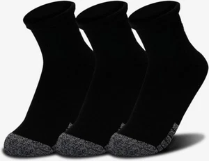 Under Armour Socken Quarter 3Pk Blk 1364599 - Picture 1 of 8
