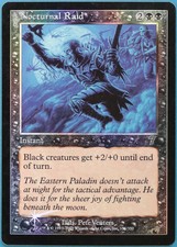 Nocturnal Raid FOIL 7th Edition NM Black Uncommon MTG CARD (ID# 217346) ABUGames