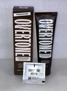 Overtone  Espresso Brown color depositing treatment mask 4.5 Oz. - Picture 1 of 7