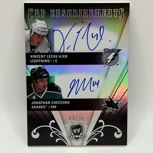 2007-08 The Cup Enshrinements Vincent Lecavalier/Jonathan Cheechoo /25 - Picture 1 of 2