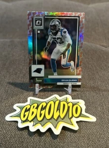 2022 Donruss Optic - Brian Burns - 100 Emoji SSP Case Hit - Picture 1 of 2