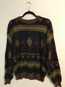 Peter Jon Clothing Mens Sweater size Large Pullover Brown - Picture 1 of 4