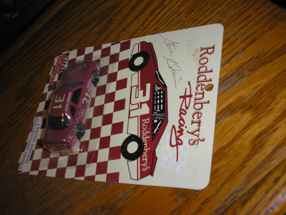 FIRMADO Racing Champions NASCAR Steve Grissom #31 Roddenbery's Racing Stock Car Foto 1 de 3