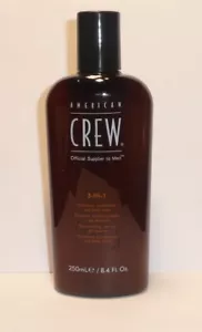 American crew Classic 3-in-1 Shampoo Balsamo & lavaggio del corpo 250ml - Foto 1 di 1