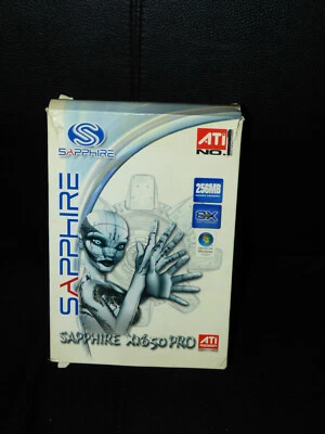 SAPPHIRE X1650 PRO AGP 8X GRAPHICS CARD BOXED TESTED - Image 1 of 4