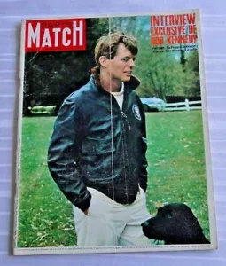 Vintage Magazine Paris Match 1968 in French Bob Kennedy Interview Vietnam 132 - Imagen 1 de 12