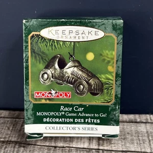 "Race Car" Hallmark Miniature Ornament (2001) - Picture 1 of 2