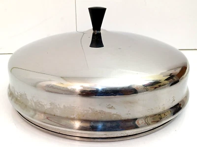 Farberware Sartén Eléctrica Revestida de Aluminio Inoxidable 12” Sartén 310B Tapa Domo Foto 1 de 4