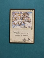 MTG Artist Proof - Righteous Avengers (Legends, blank back, signed)
