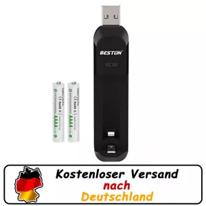 Schnelles USB Ladegerät für AAAA91,2V wiederaufladbare Batterie HandschriftStift - Bild 1 von 4